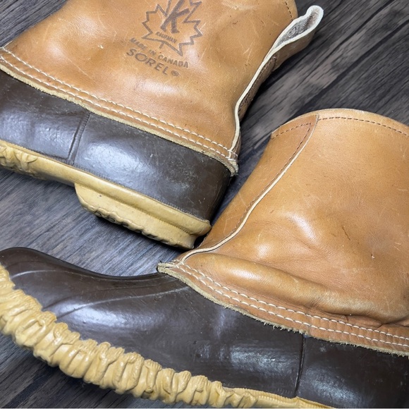 Fish Hawk Made in Canada Pull On Duck Boots. Women’s size 8 - Picture 2 of 14